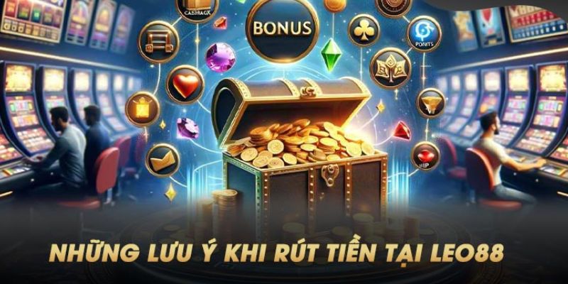 Lưu ý quan trọng khi rút tiền Leo88