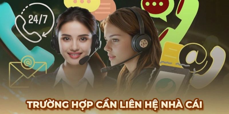 Một số tình huống nên liên hệ Leo88 ngay lập tức